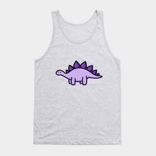 Purple Dino Tank Top